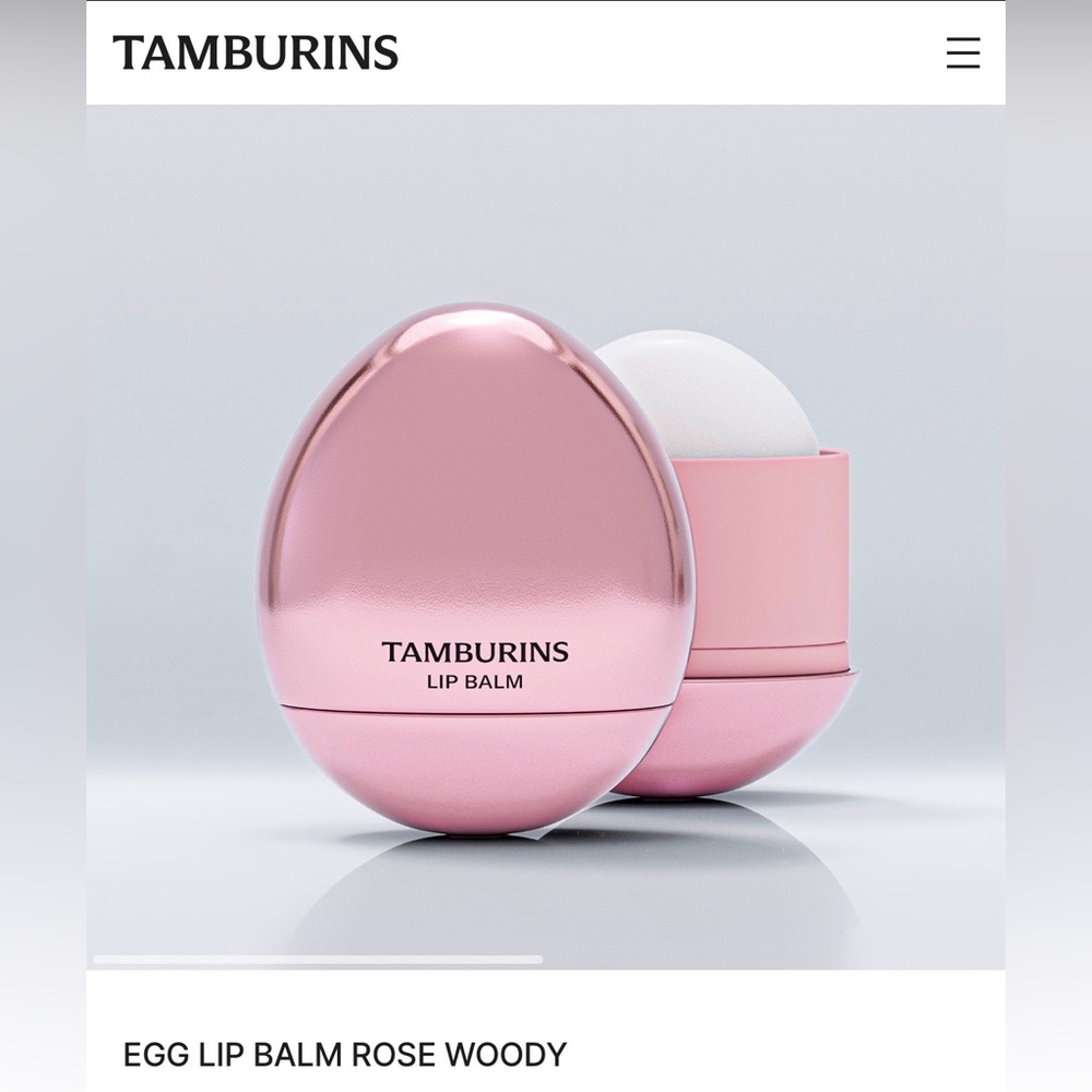 EGG LIP BALM ROSE WOODY